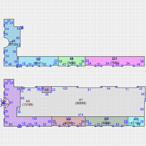 Building 1 Layout