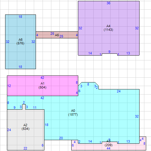 Building 1 Layout