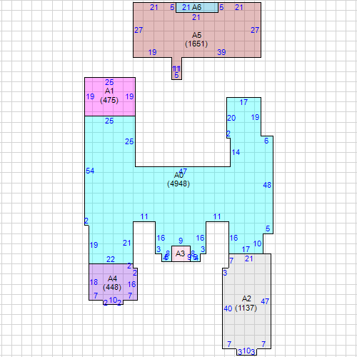 Building 1 Layout