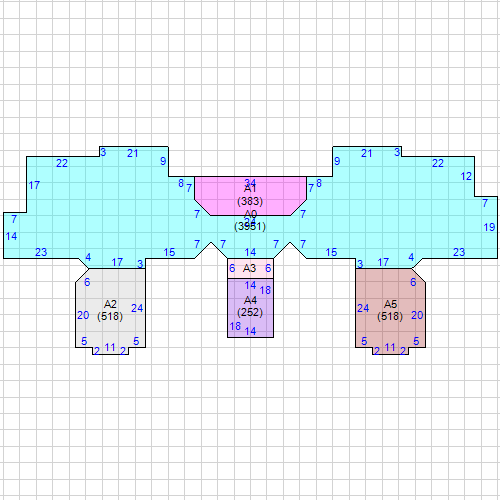 Building 1 Layout