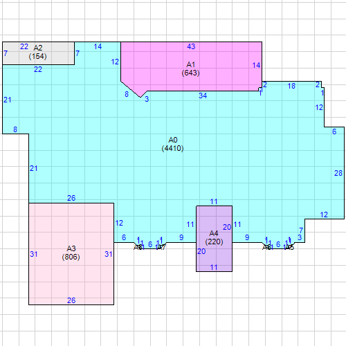 Building 1 Layout
