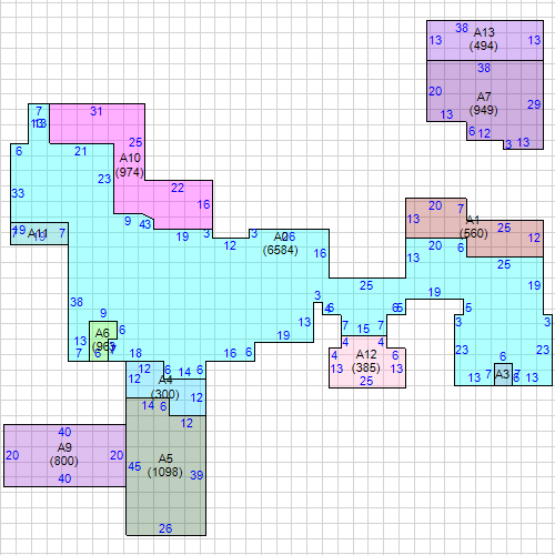Building 1 Layout