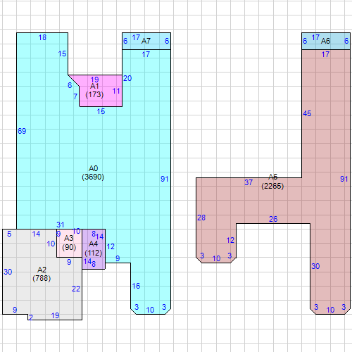 Building 1 Layout
