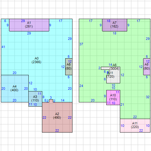 Building 1 Layout