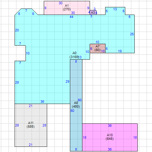 Building 1 Layout