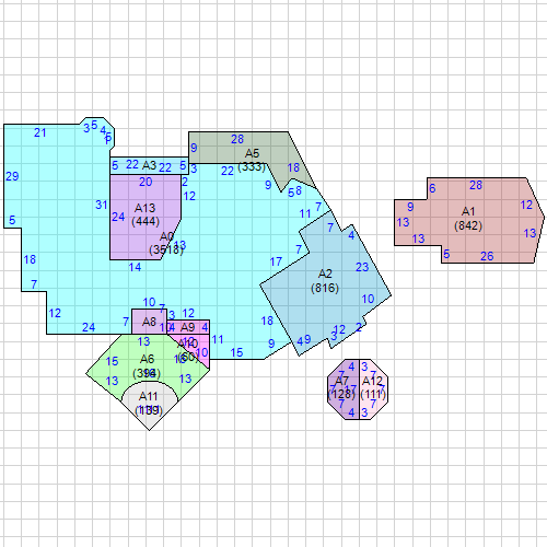 Building 1 Layout