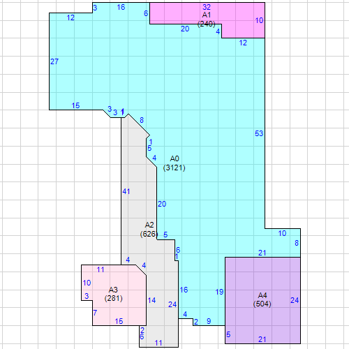 Building 1 Layout