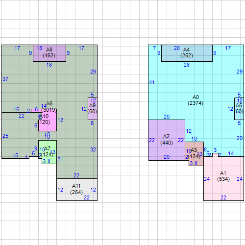 Building 1 Layout