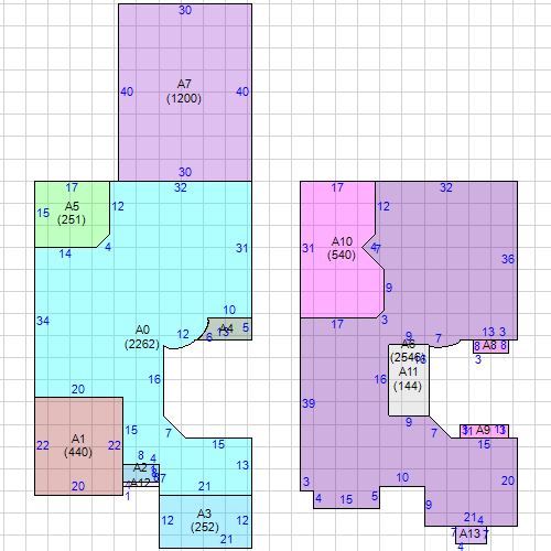 Building 1 Layout
