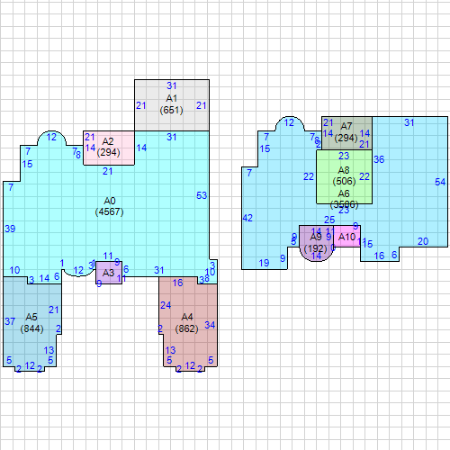 Building 1 Layout