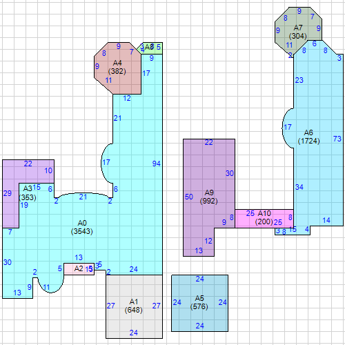 Building 1 Layout