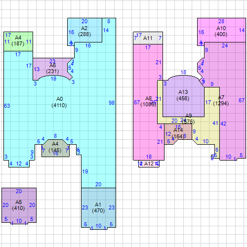 Building 1 Layout