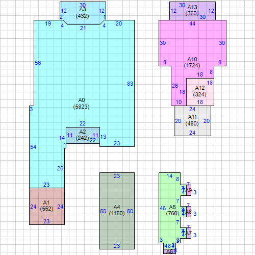 Building 1 Layout