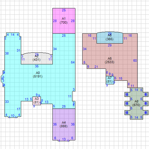 Building 1 Layout