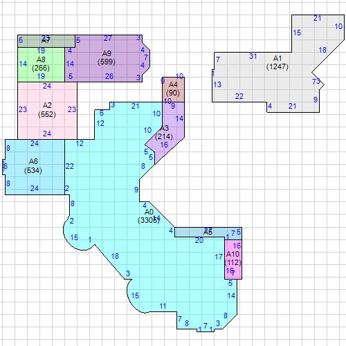 Building 1 Layout