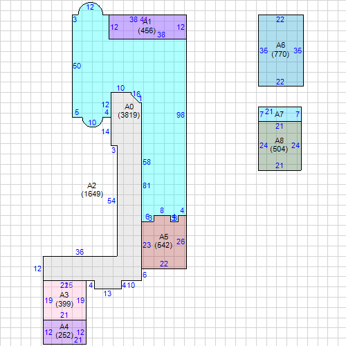 Building 1 Layout