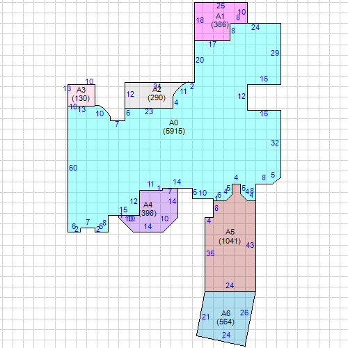 Building 1 Layout