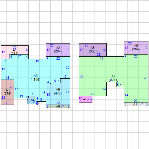 Building 1 Layout