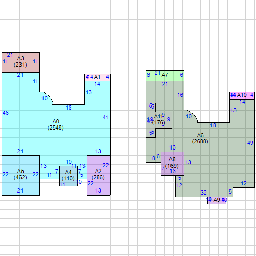 Building 1 Layout