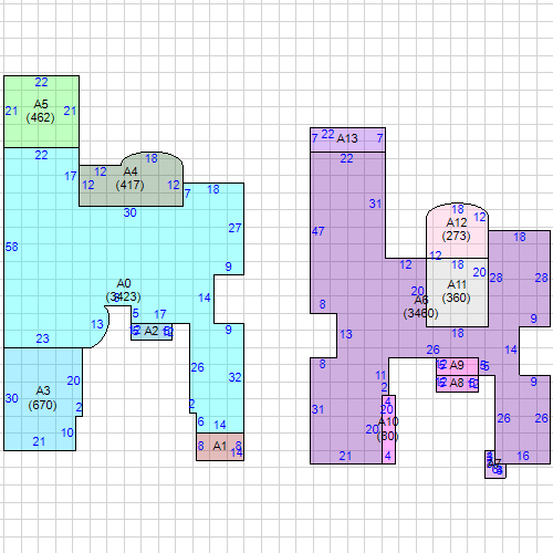 Building 1 Layout