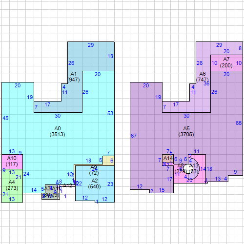 Building 1 Layout
