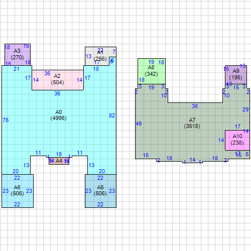 Building 1 Layout