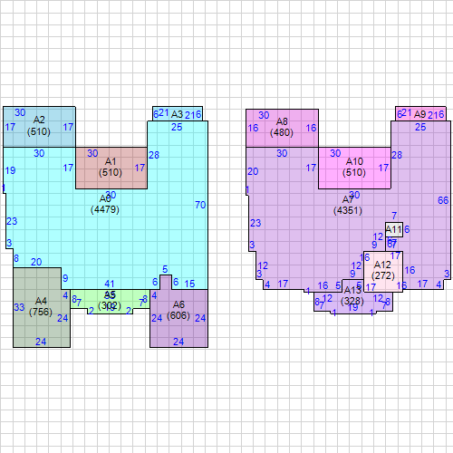 Building 1 Layout