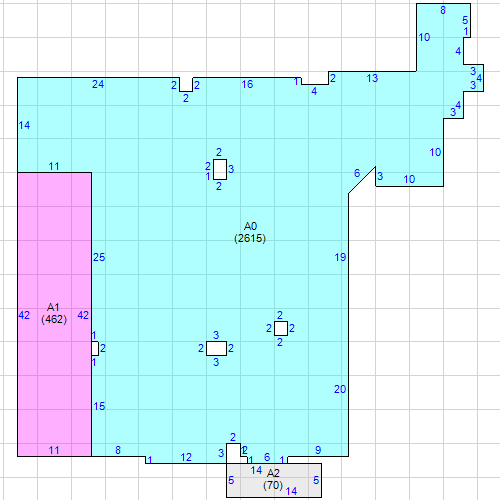 Building 1 Layout