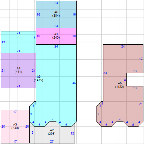 Building 1 Layout