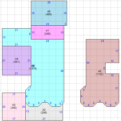 Building 1 Layout