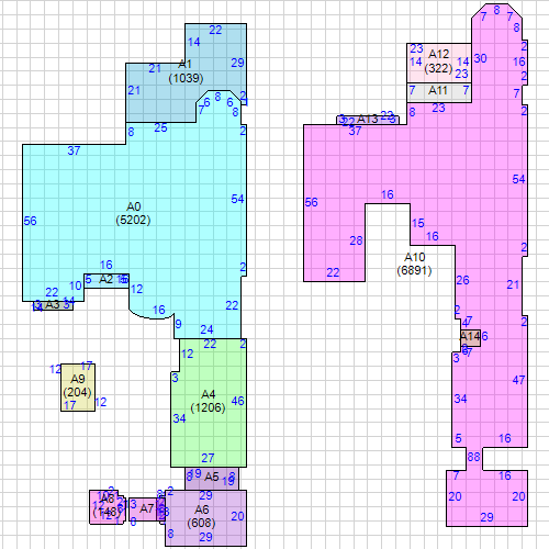 Building 1 Layout