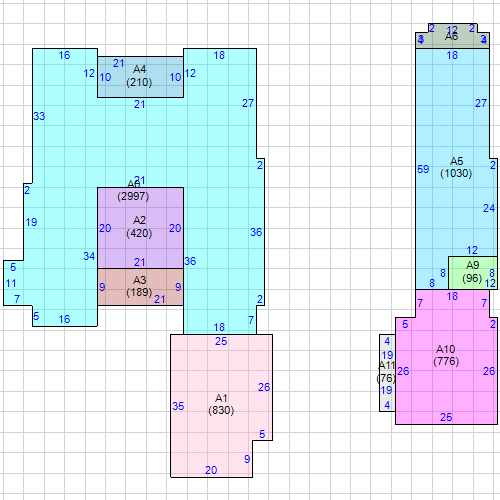 Building 1 Layout