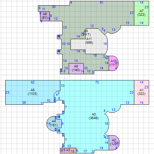 Building 1 Layout
