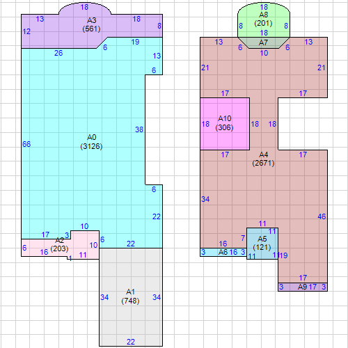 Building 1 Layout