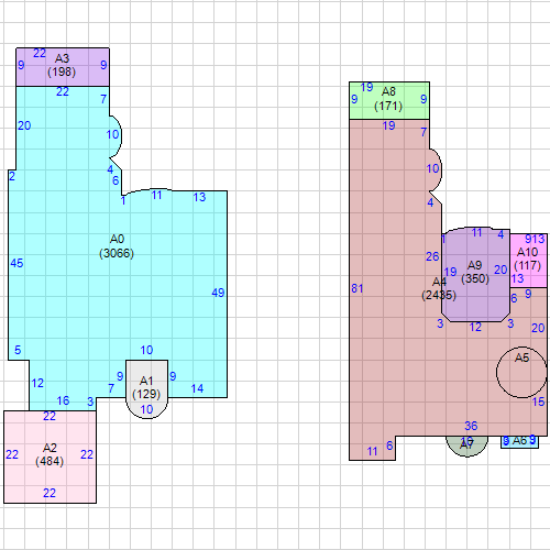 Building 1 Layout