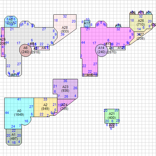 Building 1 Layout