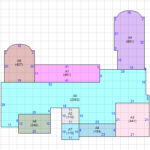 Building 1 Layout