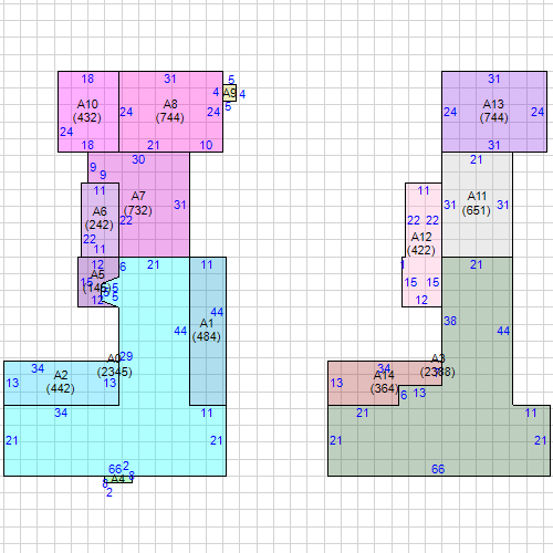 Building 1 Layout