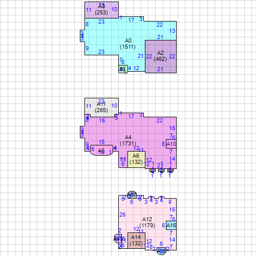 Building 1 Layout