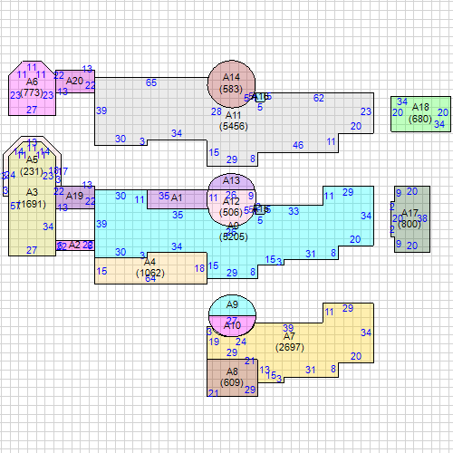 Building 1 Layout