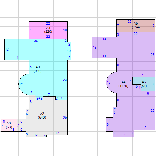 Building 1 Layout