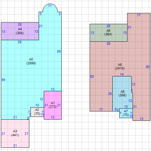 Building 1 Layout