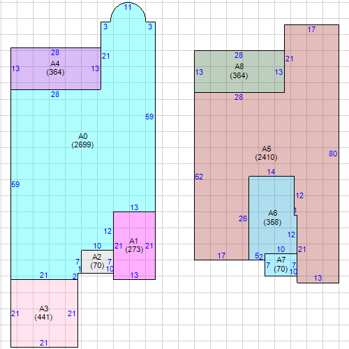 Building 1 Layout