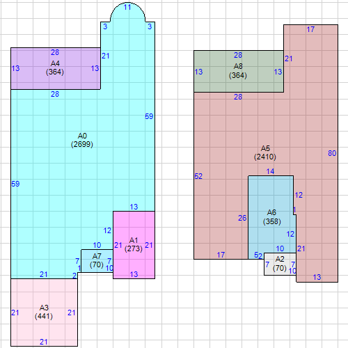 Building 1 Layout