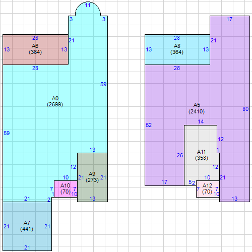 Building 1 Layout