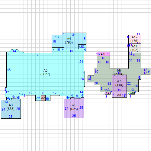 Building 1 Layout