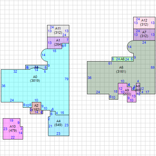 Building 1 Layout