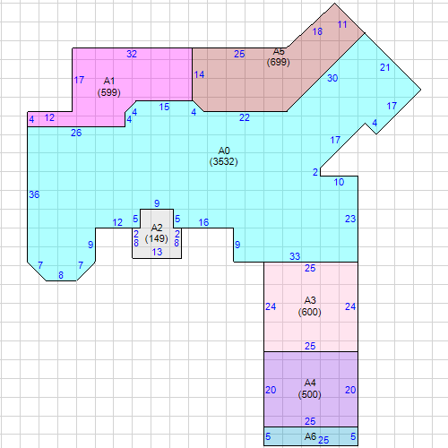 Building 1 Layout
