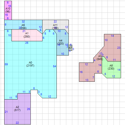 Building 1 Layout