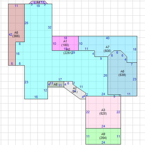 Building 1 Layout